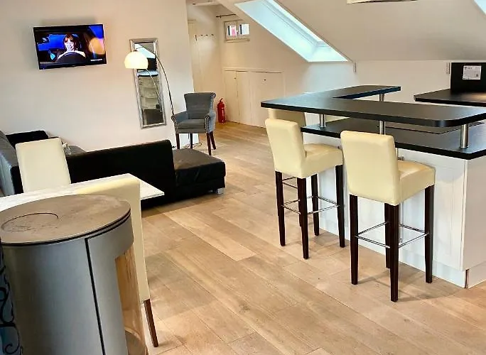 Luxurioeses Studio Im Zentrum, Balkon, Kamin, Klima Ravensbourg