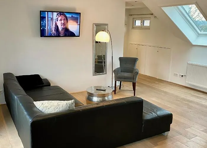 Apartman Luxurioeses Studio Im Zentrum, Balkon, Kamin, Klima *